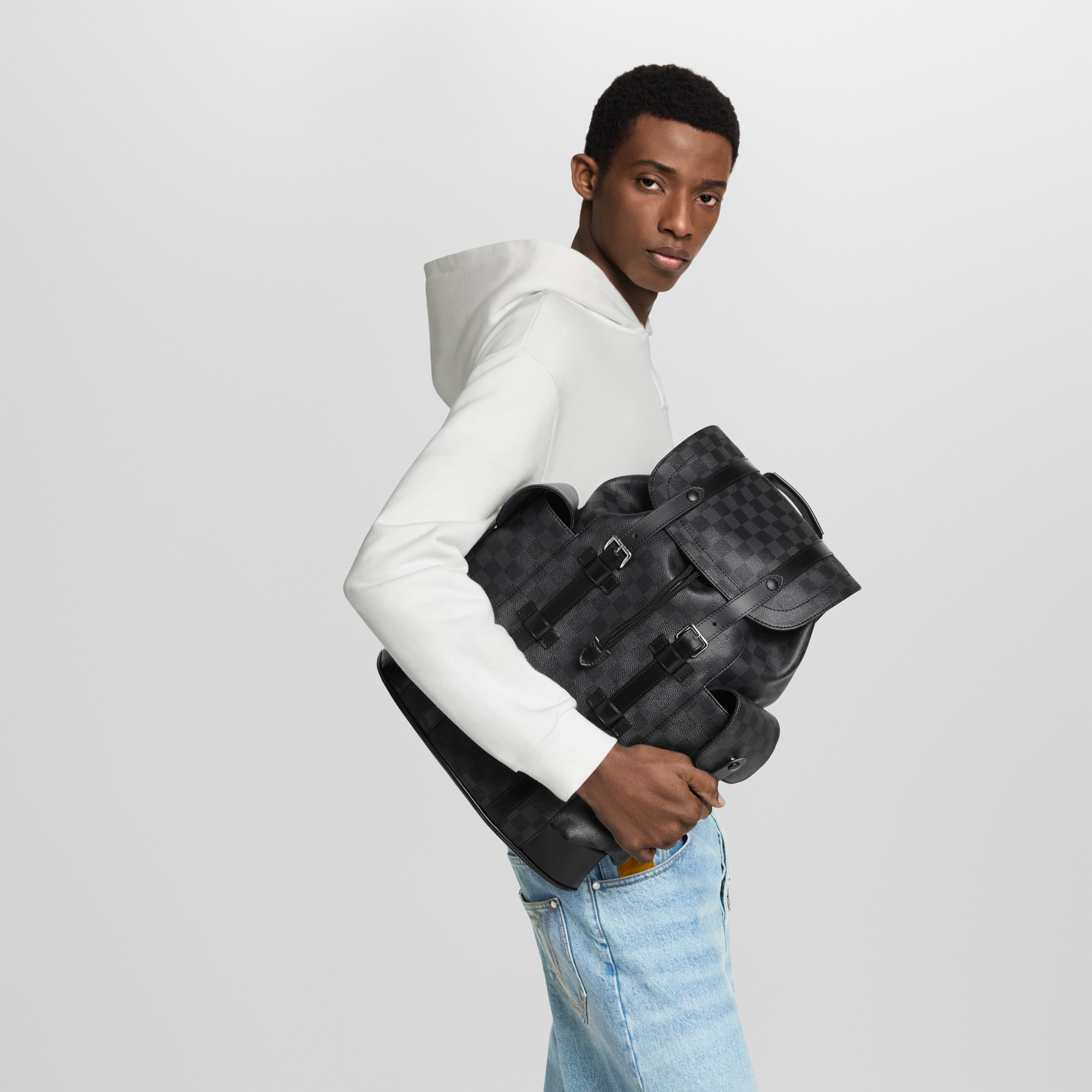 Christopher MM Mon Monogram Damier Graphite Canvas - gifts